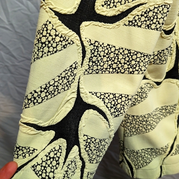 Andria Lieu Collection Medium Green Jacket Brocade - Picture 7 of 7